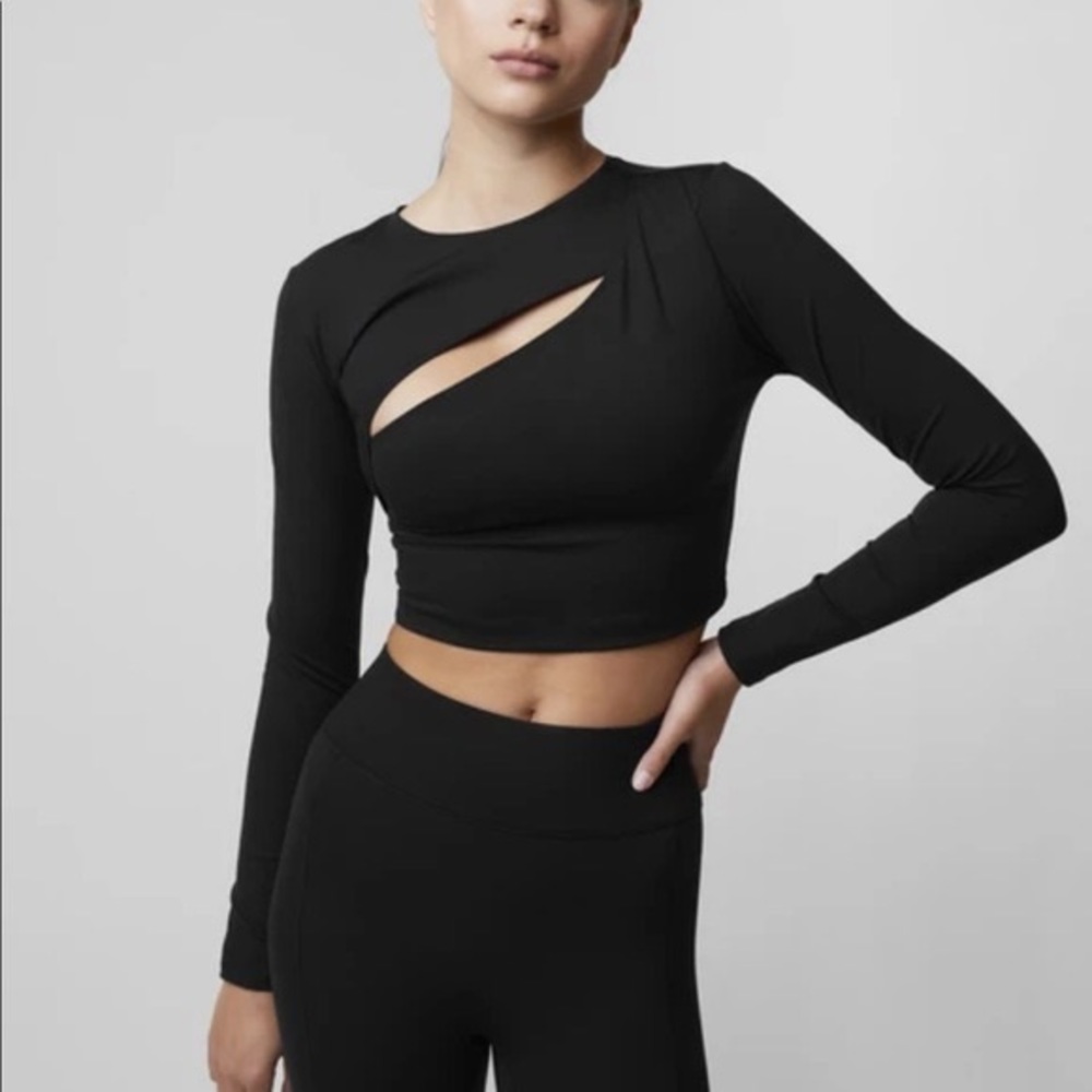 ALC x BANDIER workout top color: white size: small